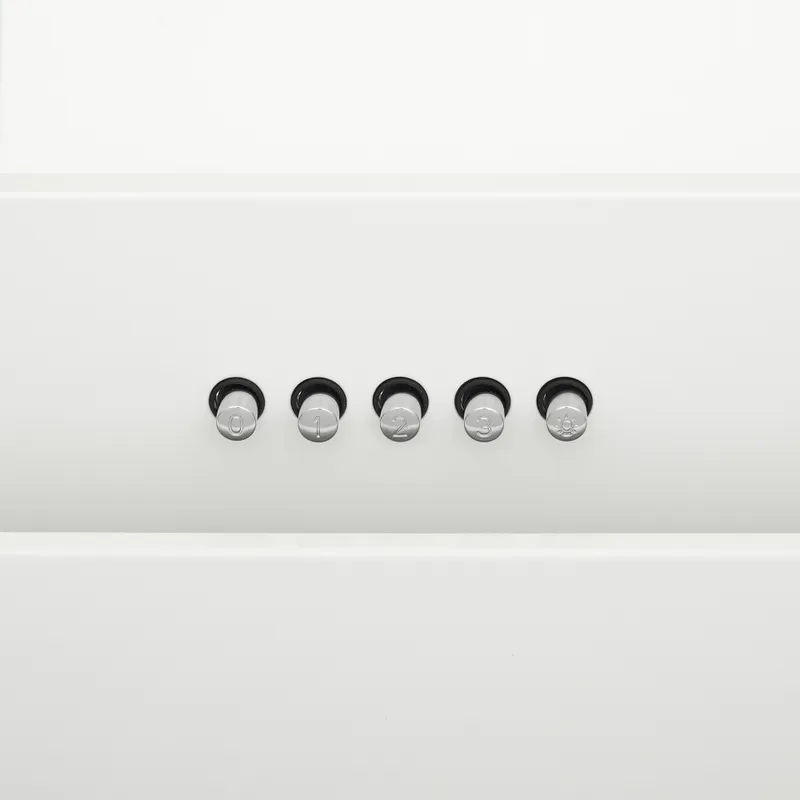 Витяжка кухонна ELEYUS VERTICAL 700 60 WH вертикальна, 700 м³/год, біла (витяжка ELEYUS, вертикальна)