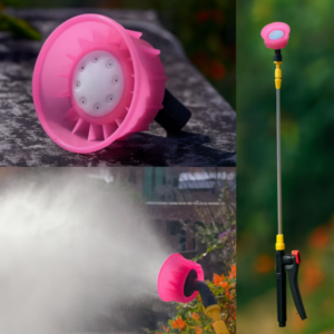 Форсунка одинарна Ромашка велика рожева внутрішня різьба