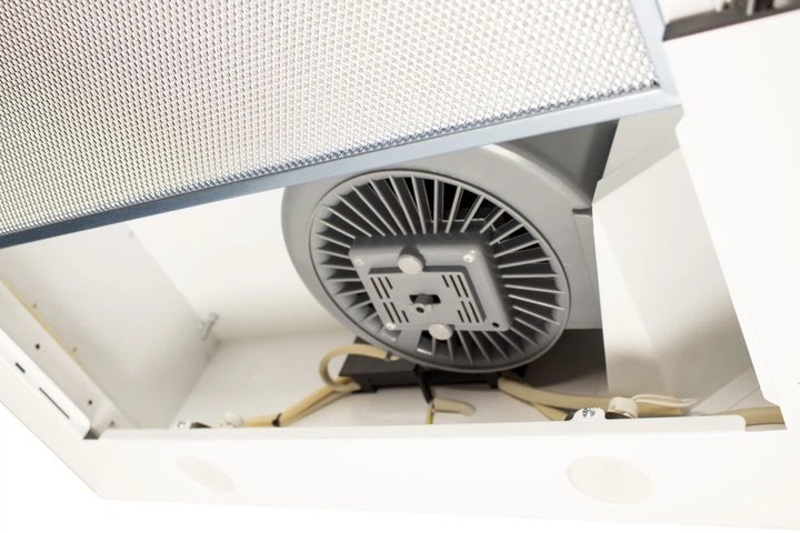 Витяжка кухонна Profit 003 телескопічна 50x50, 3 швидкості, 650 м³/год, нержавіюча (витяжка Profit, телескопічна)