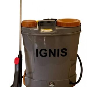 Ел. обприскувач IGNIS GF-12D-23Z (12л, акум. 2.1кг, 4 форсунки, сірий)