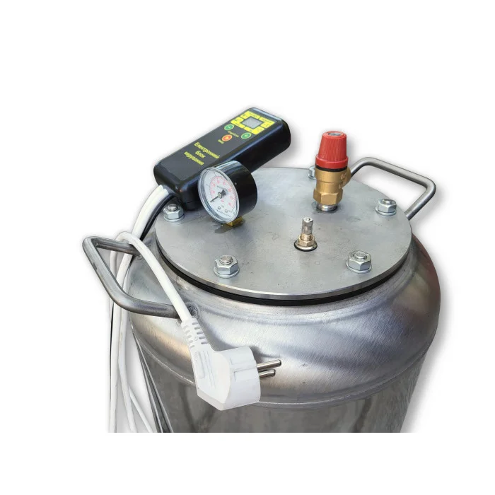 Автоклав фланцевий на 24 банки(НЕРЖ.) ЛанxЕЛЕКТРО