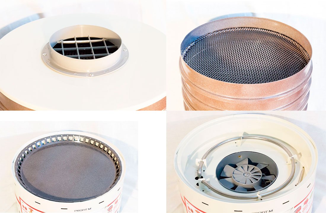 Електросушарка Profit M ЕСП-02 820Вт 20л слонова кістка (електросушарка Profit M)