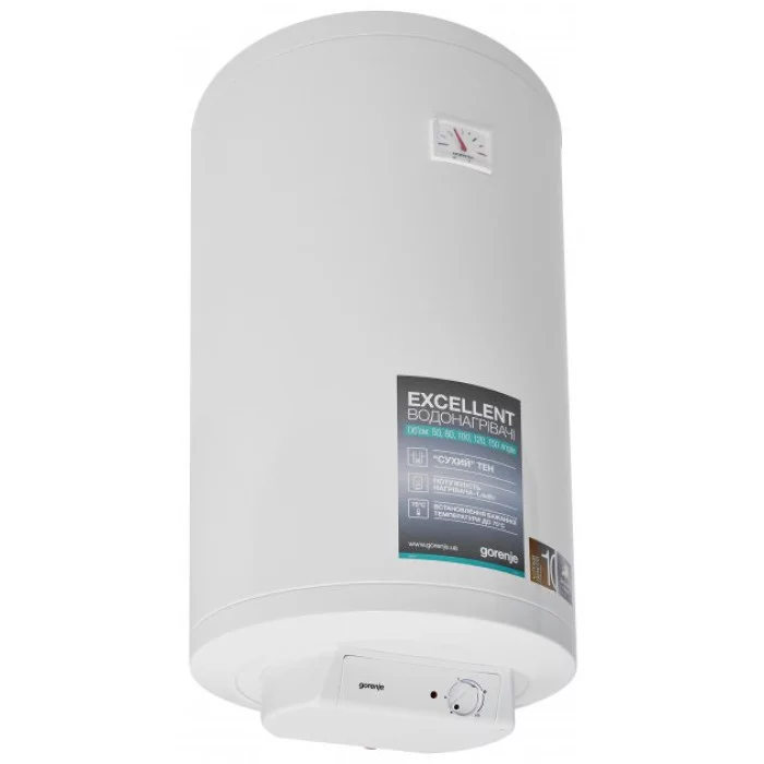 Бойлер Gorenje GBF 100 V9 100л електричний вертикальний (водонагрівач Gorenje, електричний)