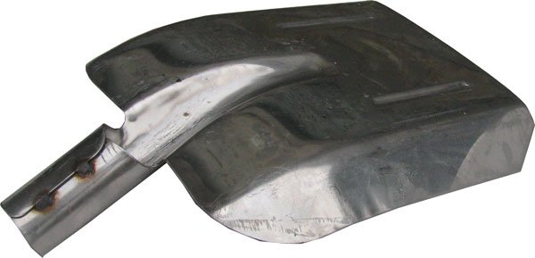 Лопата совкова №2 (нержавіюча сталь)