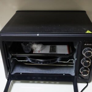 Електрична духовка ASEL чорна 33л