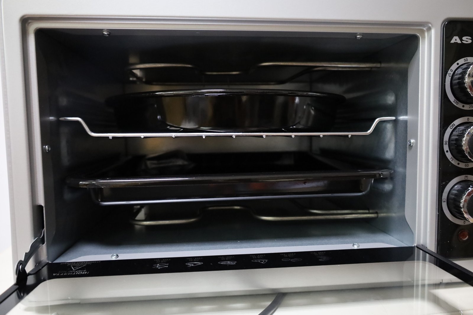 Духовка (Піч) Асель-Mega  50 л.з таймером(сіра)