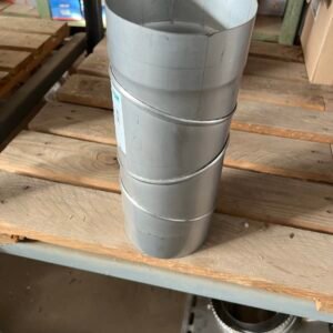 Коліно поворотне регульоване 0–90° D150 товщина 0,5 мм (коліно димохідне регульоване)