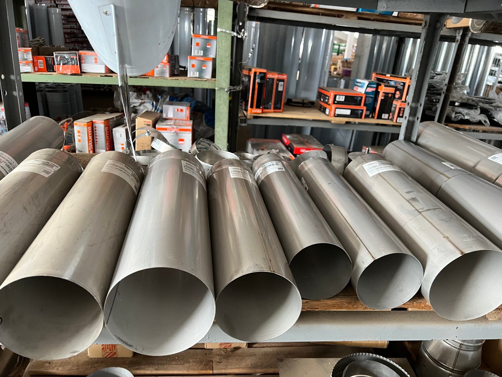 Труба димохідна довжина 1,0 м нержавіюча сталь Ø100 мм товщина 0,5 мм (труба димохідна)