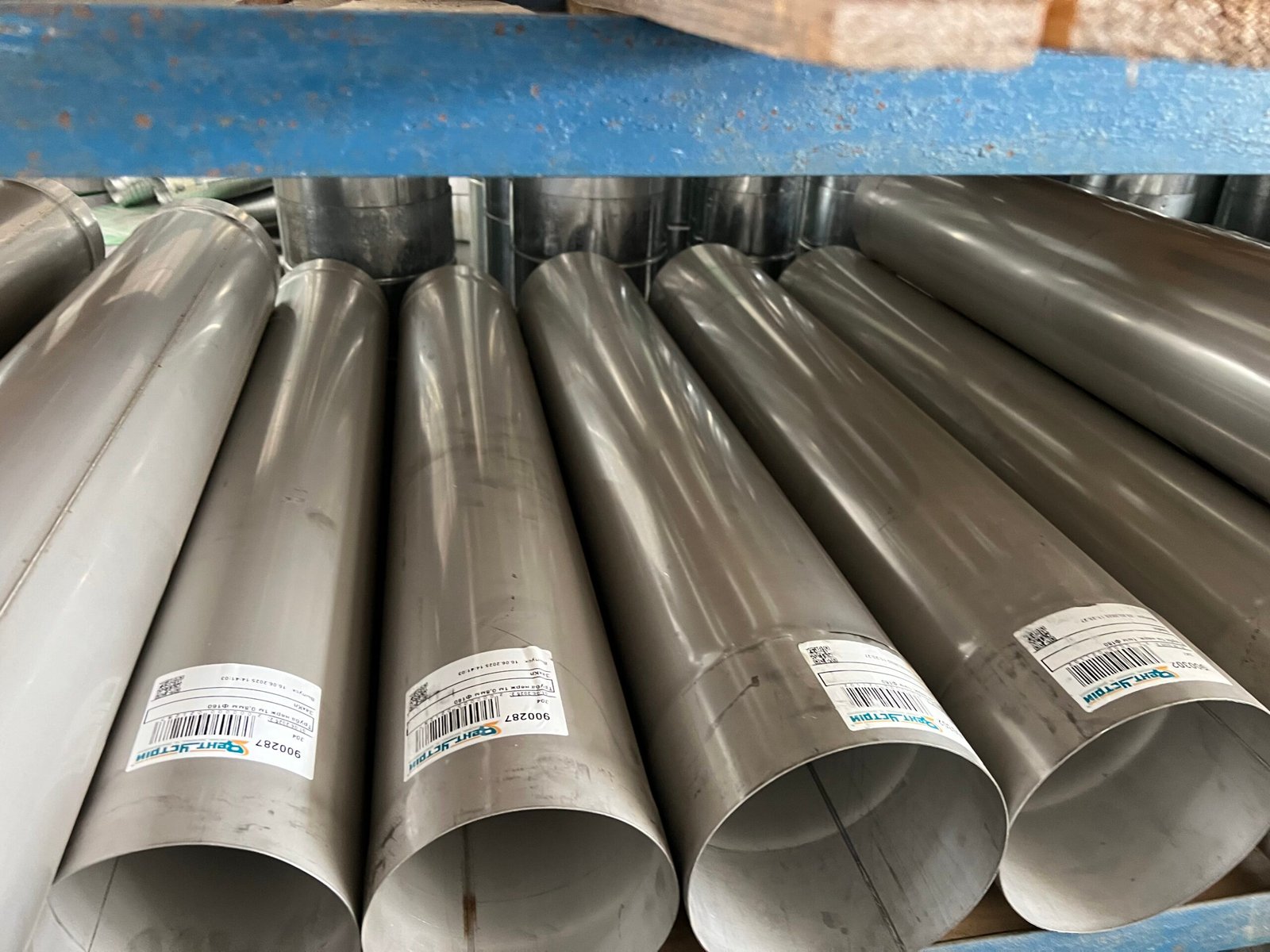 Труба димохідна довжина 1,0 м нержавіюча сталь Ø100 мм товщина 0,5 мм (труба димохідна)