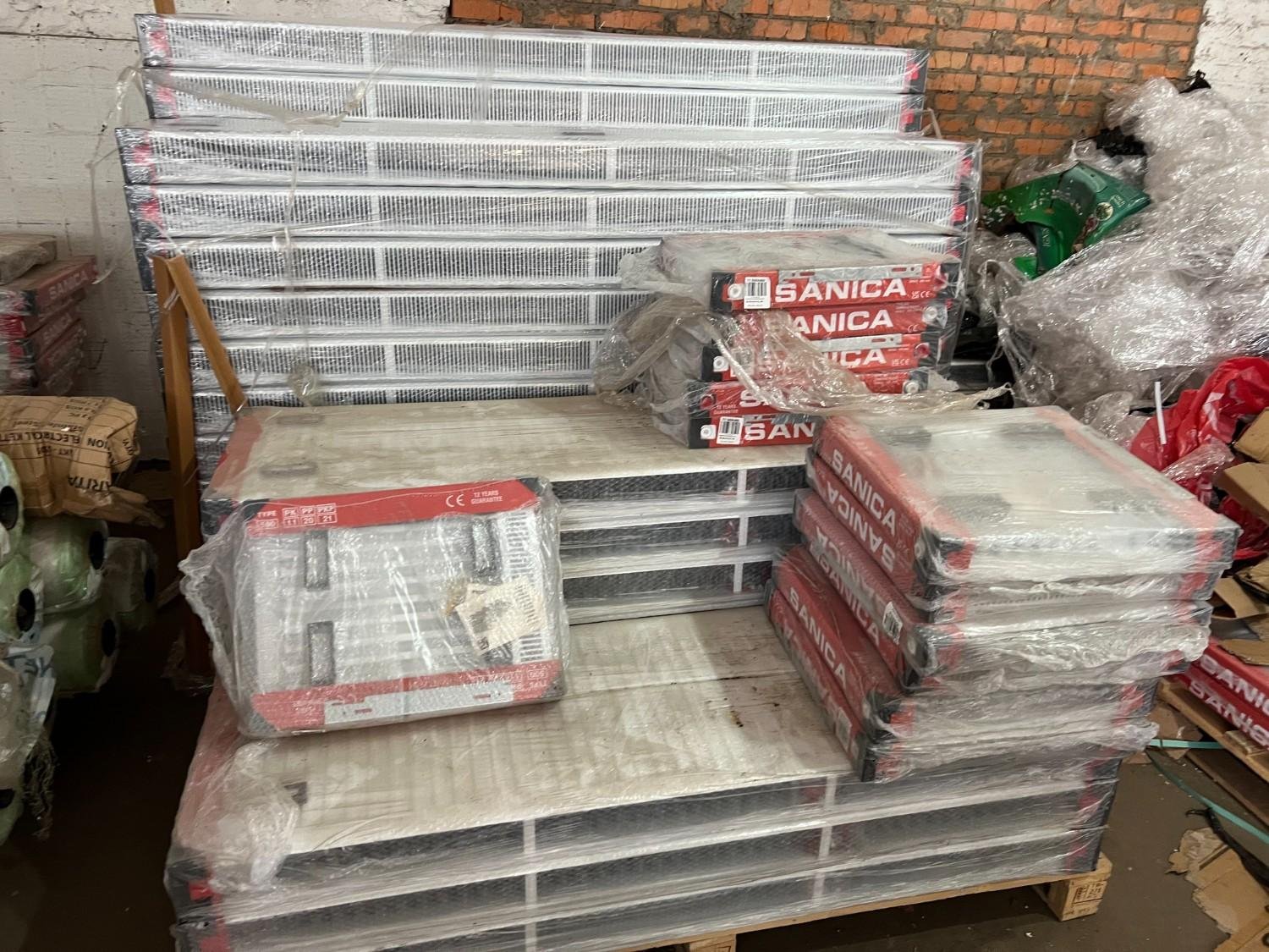 Радіатор сталевий Sanica тип 22 300×2000 (сталевий панельний радіатор опалення Sanica)