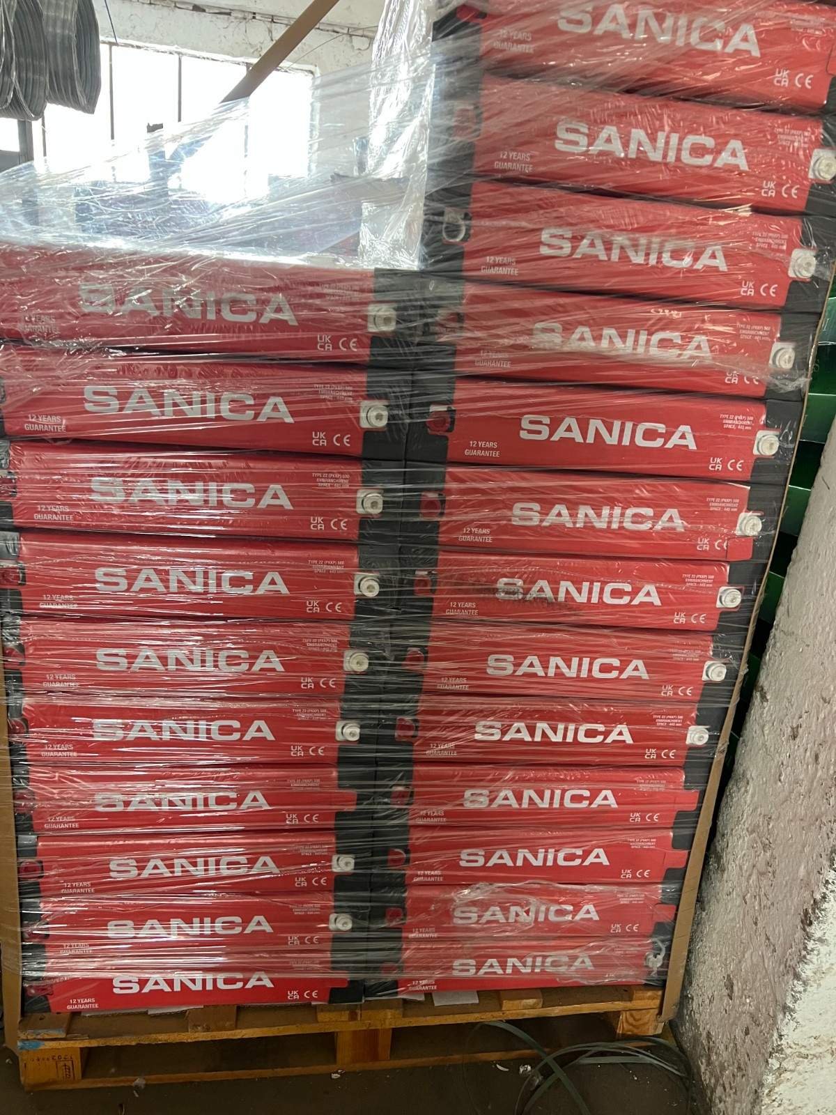 Радіатор сталевий Sanica тип 22 300×2000 (сталевий панельний радіатор опалення Sanica)