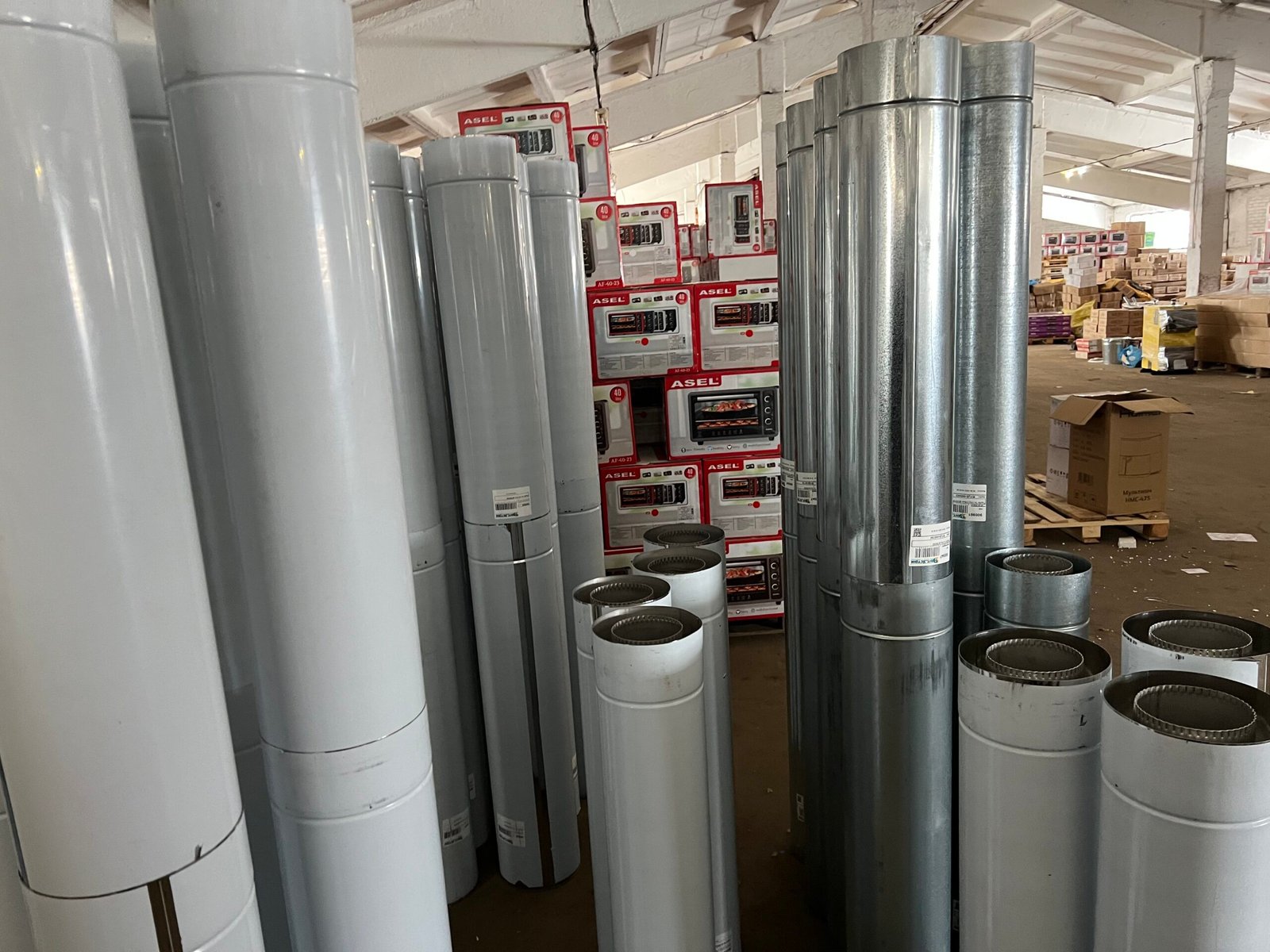 Труба нерж.в нерж. L-0.5м D130_200mm 0.8mm