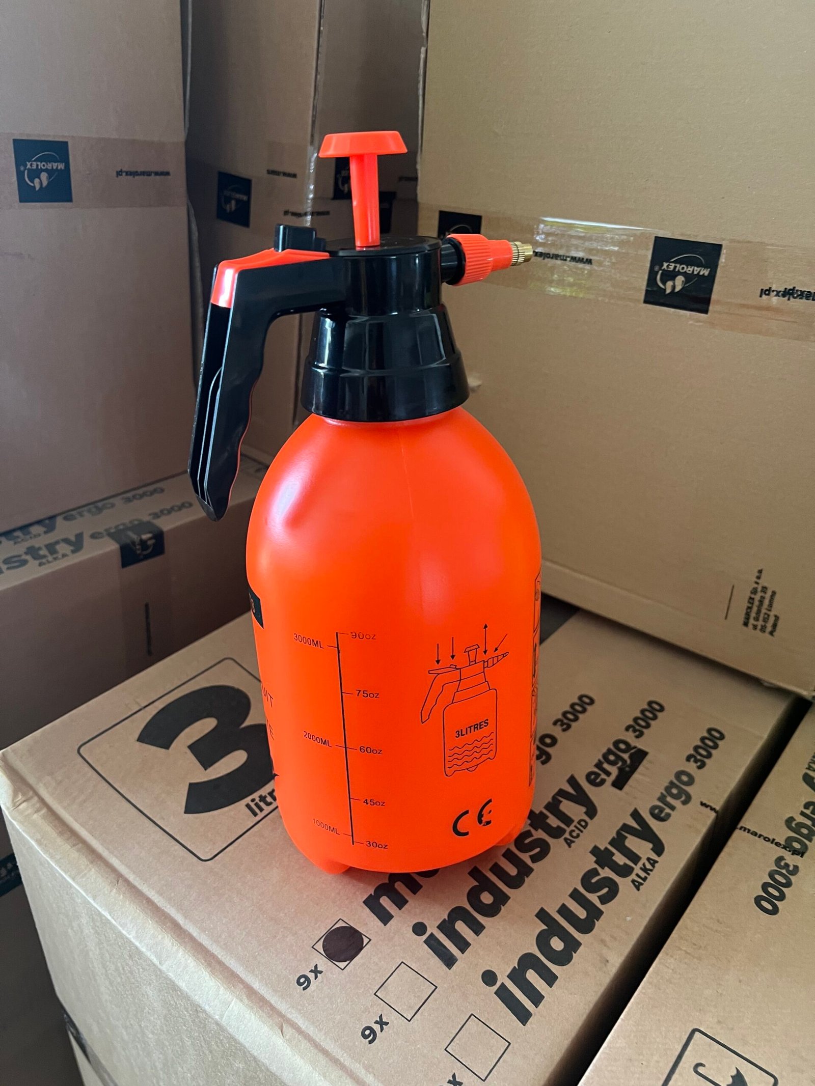 Оприскувач ручний IGNIS TF-3L 3л (20штxуп) помаранчевий