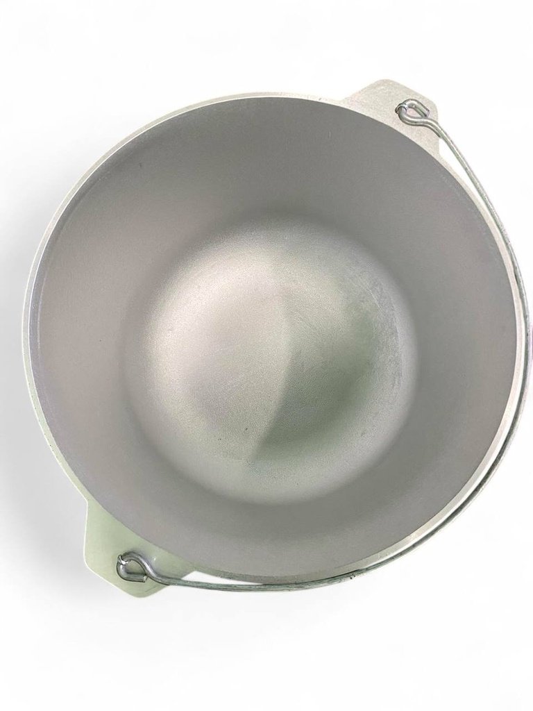 Казан 8л з кришкою туристичн.  D1108 Talco (алюмін.)