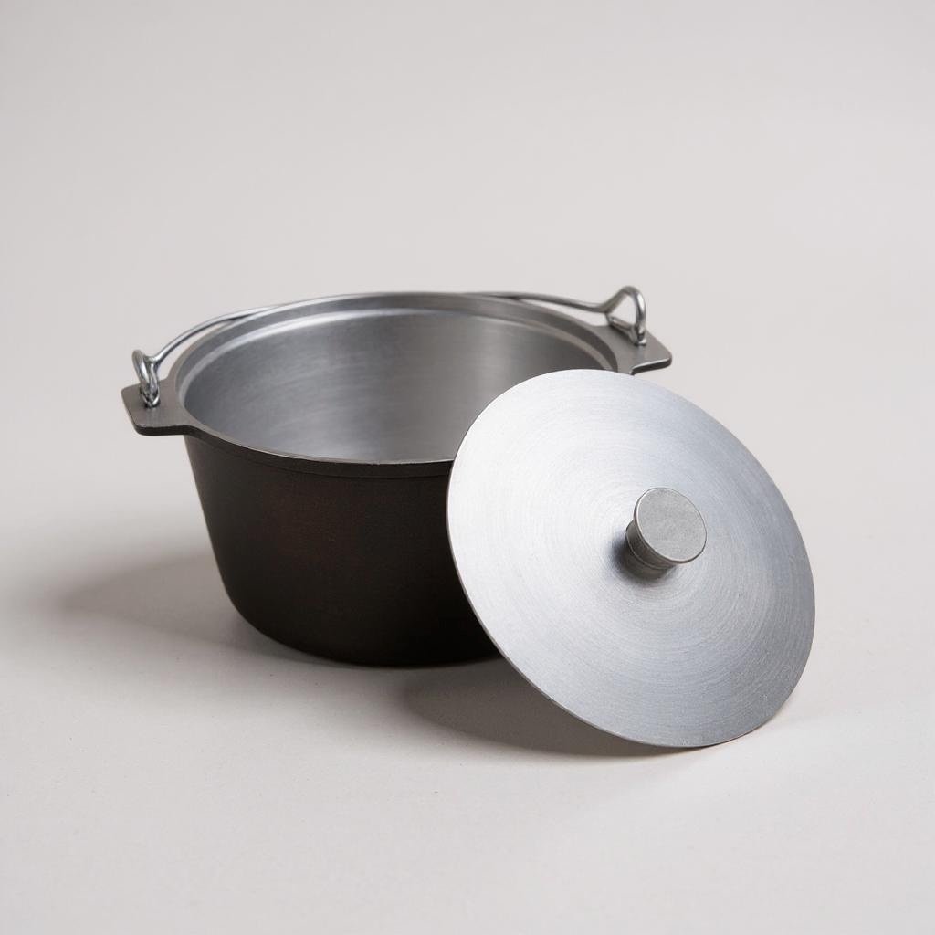 Казан 5л з кришкою туристичн.  D1105 Talco (алюмін.)