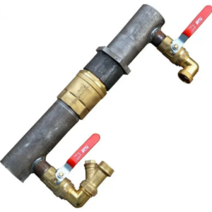 Клапан 40 мм латунний