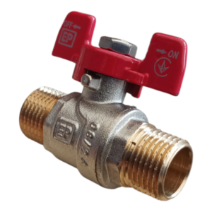 Кран KOER МІНІ 1/2 дюйма ШШБ (кран штуцер/штуцер, бабочка) (КОЕР)