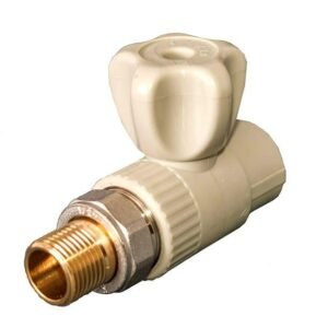 Кран прямий радіатор. 20х1x2 SANICA сірий (10шт.)