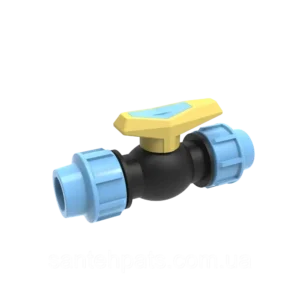 Кран кульовий (ПНД) 50 × 50