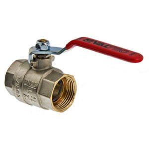 Кран кульовий 3/4 дюйма ГГ Р (кран гайка/гайка, ручка)