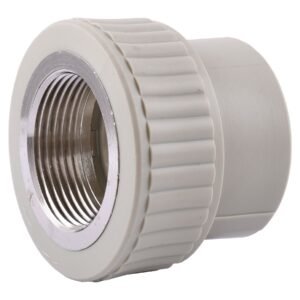 Муфта ППР 32 х 3x4 РВ SANICA сірий  (10 шт.xуп.) 100ящ