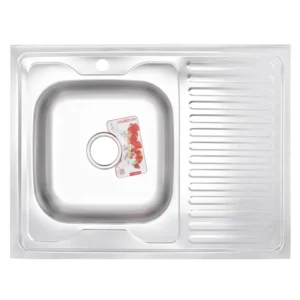 Мийка накладна ZERIX Z8060L-04-160E Satin