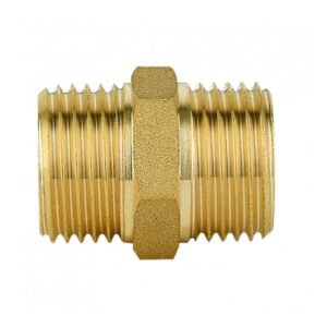 Ніпель латунь 1x2 Н х 1x2 Н