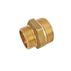 Ніпель перехідний латунь 1x2 Н х 3x4 Н
