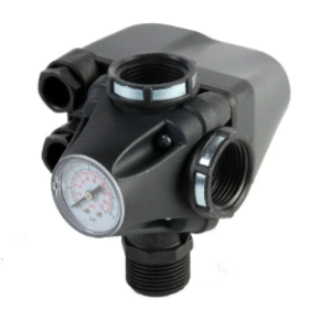 Реле тиску + манометр PM5G-3W, комбіноване, 3 в 1