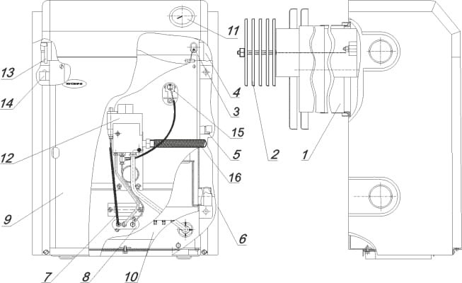 Котел пар. Житомир-М АОГВ-12 СH