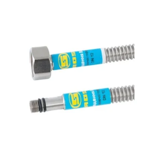 Шланг для змішувача гофра нерж М10x1x2 120 см GROSS