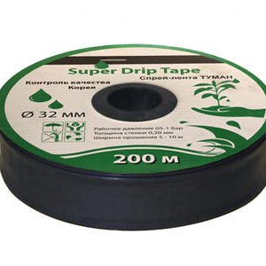 Шланг капельний Super DRIP TAPE d 32cм x200м (5шт.уп.)