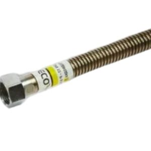 Шланг вода гофра 1x2 гг 100 см sanflex