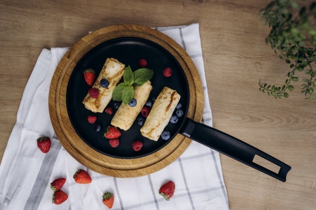 Сковорода алюмінієва AA5122 млинцева з антипригарним покриттям Talco (млинцева сковорода, антипригарна)