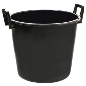Таз будівельний 26 л резиновий з ручками (Іспанія)