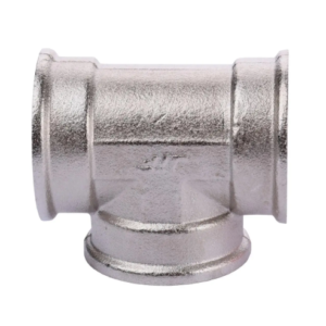 Трійник 1x2ВВВ нікель