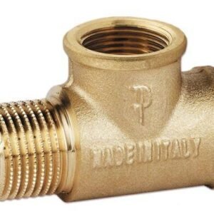 Трійник латунь 1x2 Н-В-Н