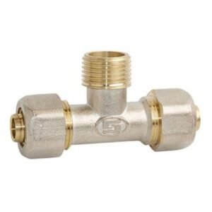 Тройник МП 20х1x2  нар. GROSS