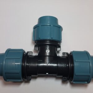 Тройник ПНД 25 х 1x2ВН х 25