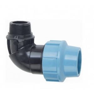 Угол зажим. ПНД d 25 х 1 різьба внутр.