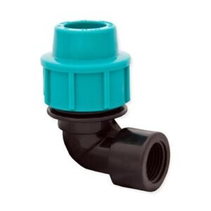 Угол зажим. ПНД d 25x1x2 різьба внутр.