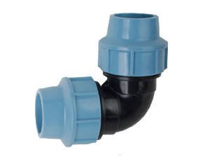 Угол зажим. ПНД d 32x1 різьба наружн.