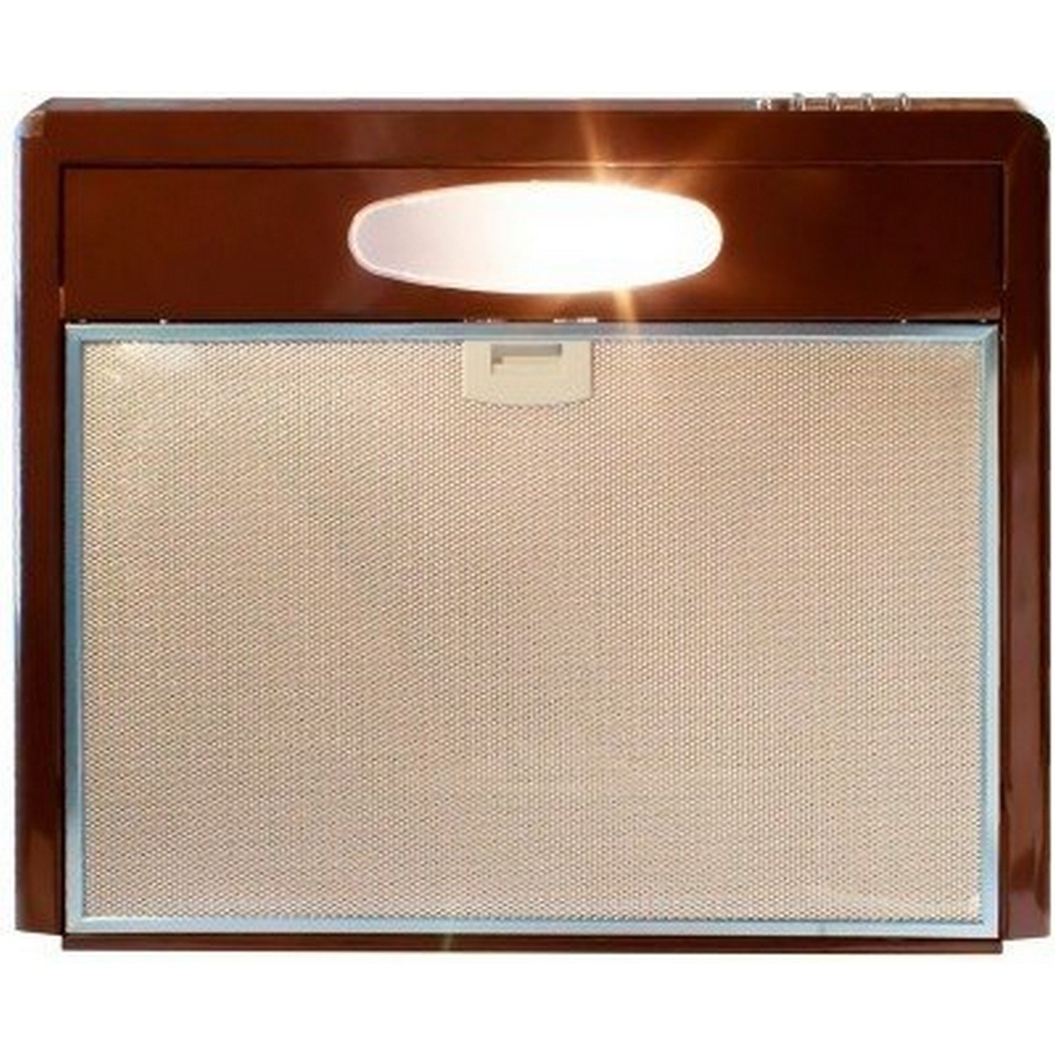 Витяжка ПВЕП-001Фортуна турбо(60x50 3шв.гладка коричнева)