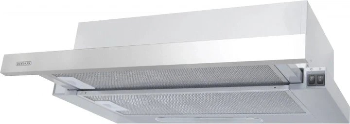 Витяжка кухонна ELEYUS LOTUS 470x50 INOX телескопічна, 470 м³/год, 50 см, нержавіюча (витяжка ELEYUS, телескопічна)