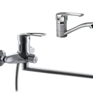 Змішувач для ванни G-Ferro Hansberg Euro 006