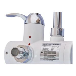 Змішувач водонагрівач Zerix ELW-21EFW настінний, індикатор температури, рефлекторний гусак (3 кВт)