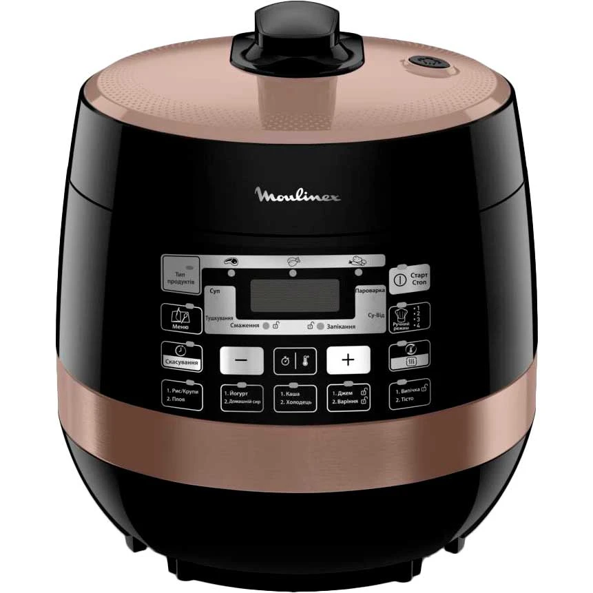 Мультиварка-скороварка MOULINEX CE430A34 — 33 програми, 5 л