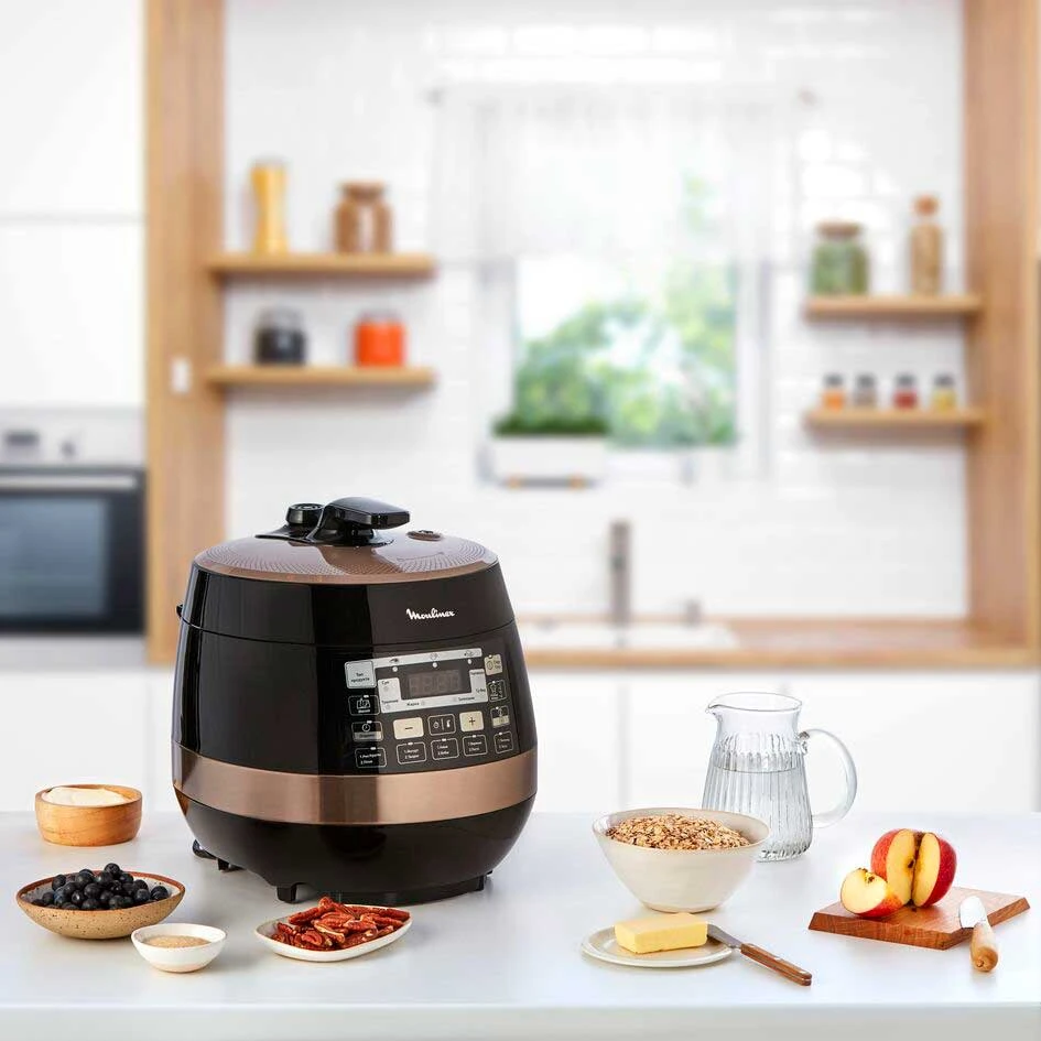 Мультиварка-скороварка MOULINEX CE430A34 — 33 програми, 5 л
