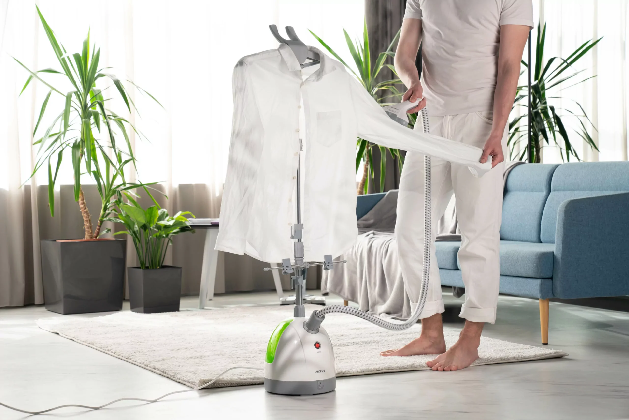 Відпарювач Ardesto IR-C8815-S, Тип: з парою. Потужність: Потужність 1785 Вт. білий)