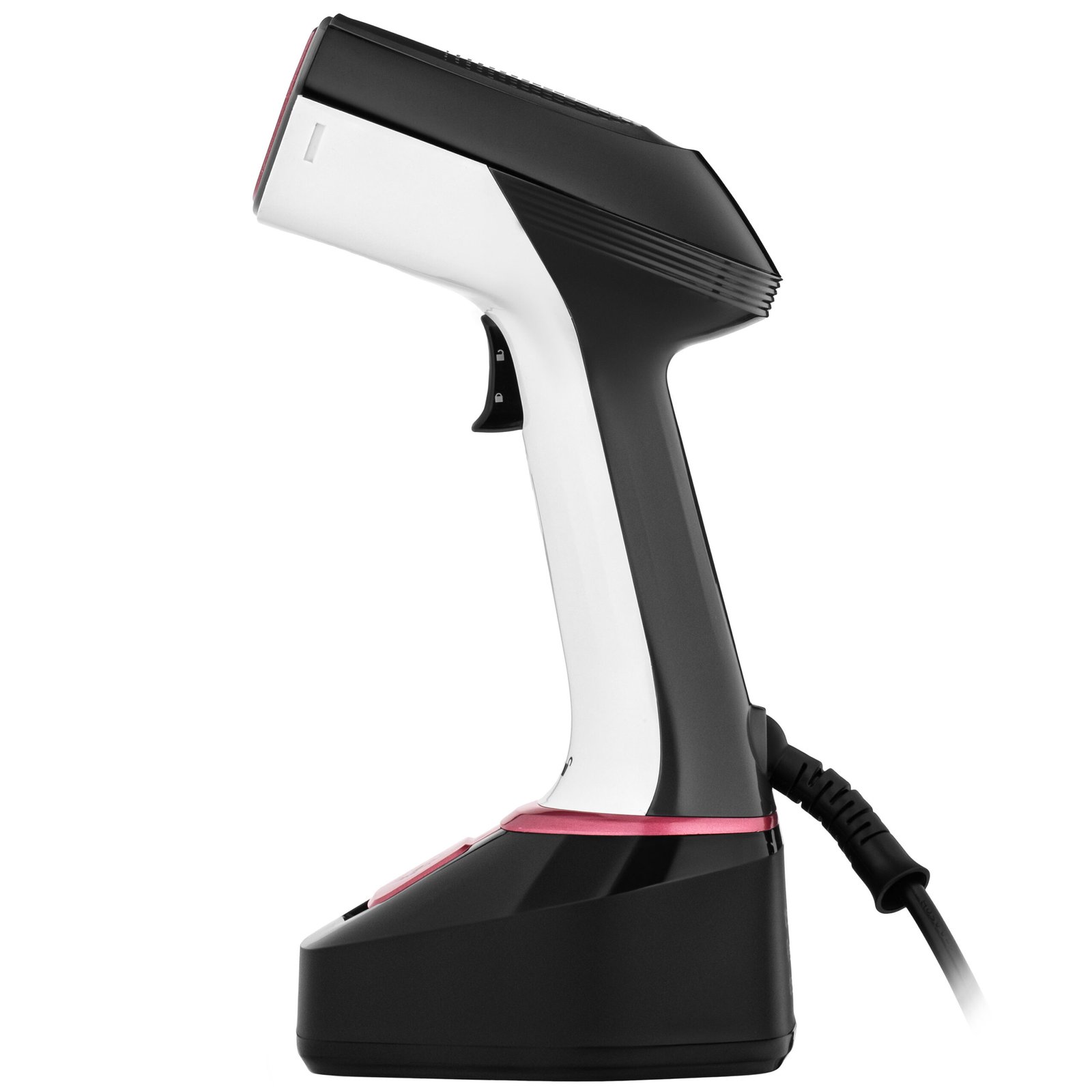 Відпарювач Ardesto SI-S1400W, Тип: з парою. Потужність: Потужність 1400 Вт. білий/чорний/рожевий